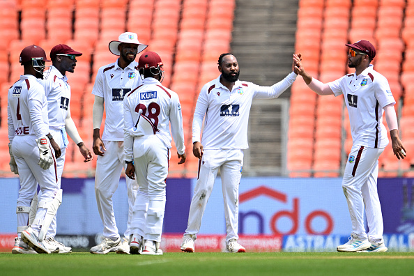 West Indies were outplayed by India in Ahmedabad Test | Getty