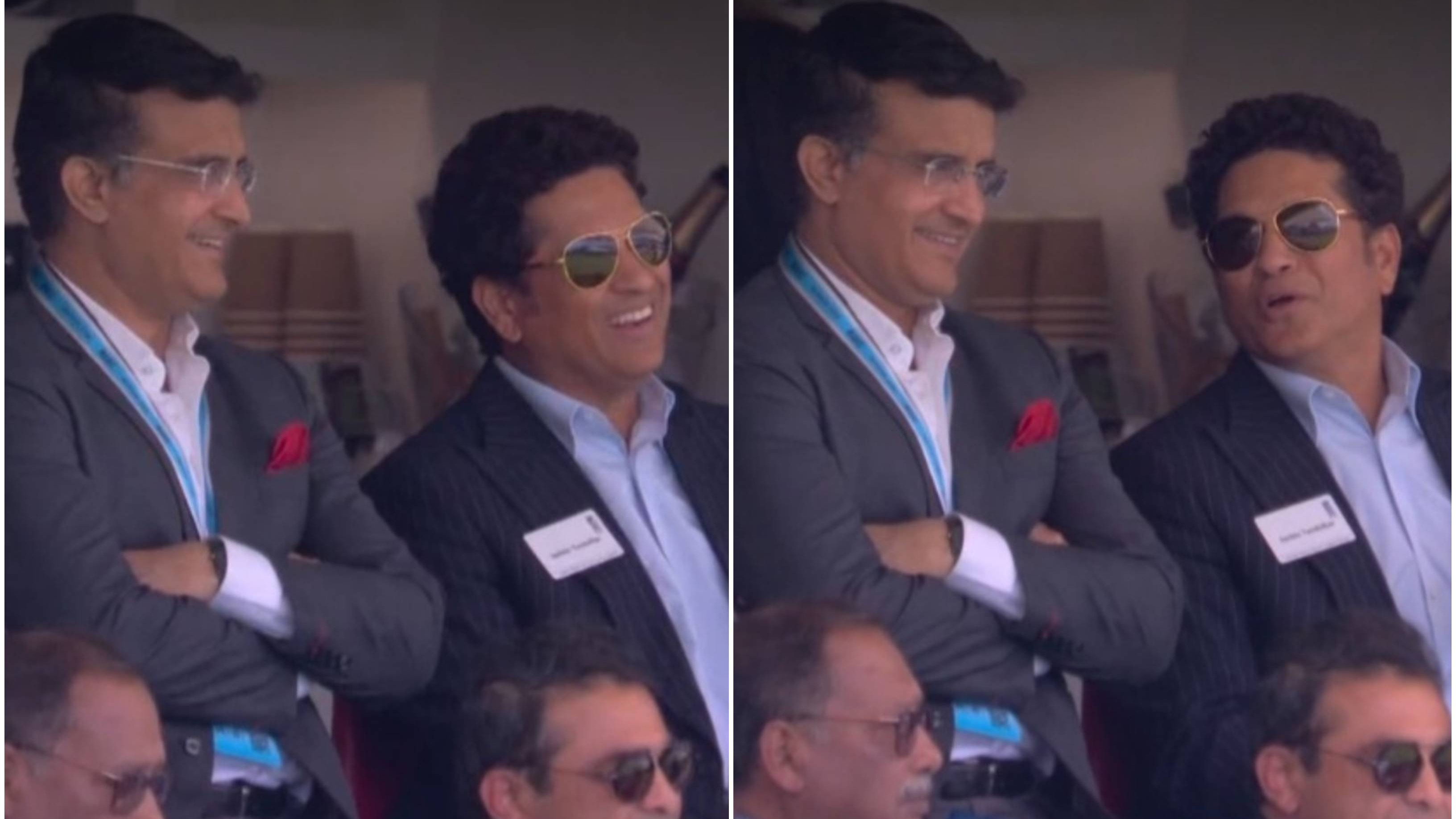 ENG v IND 2022: WATCH – Tendulkar, Ganguly in attendance at Lord’s for 2nd ODI, Twitterati react