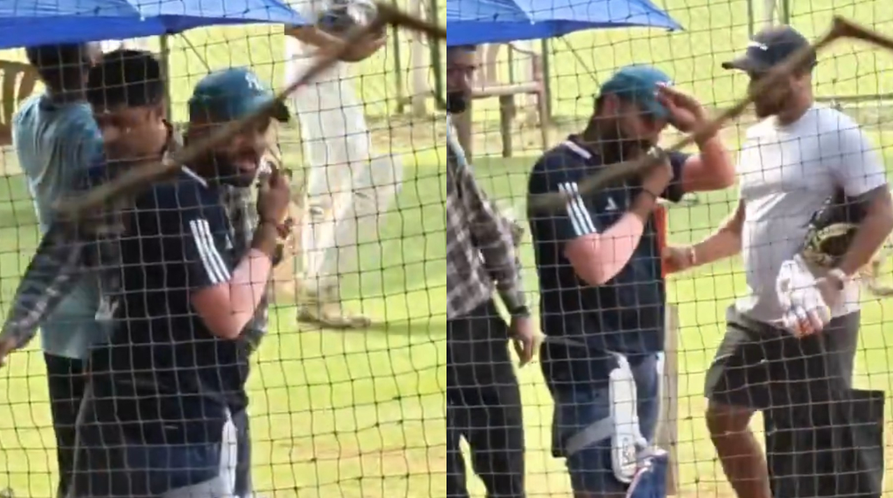 Rohit Sharma waved no when a fan offered him a vadapav | X