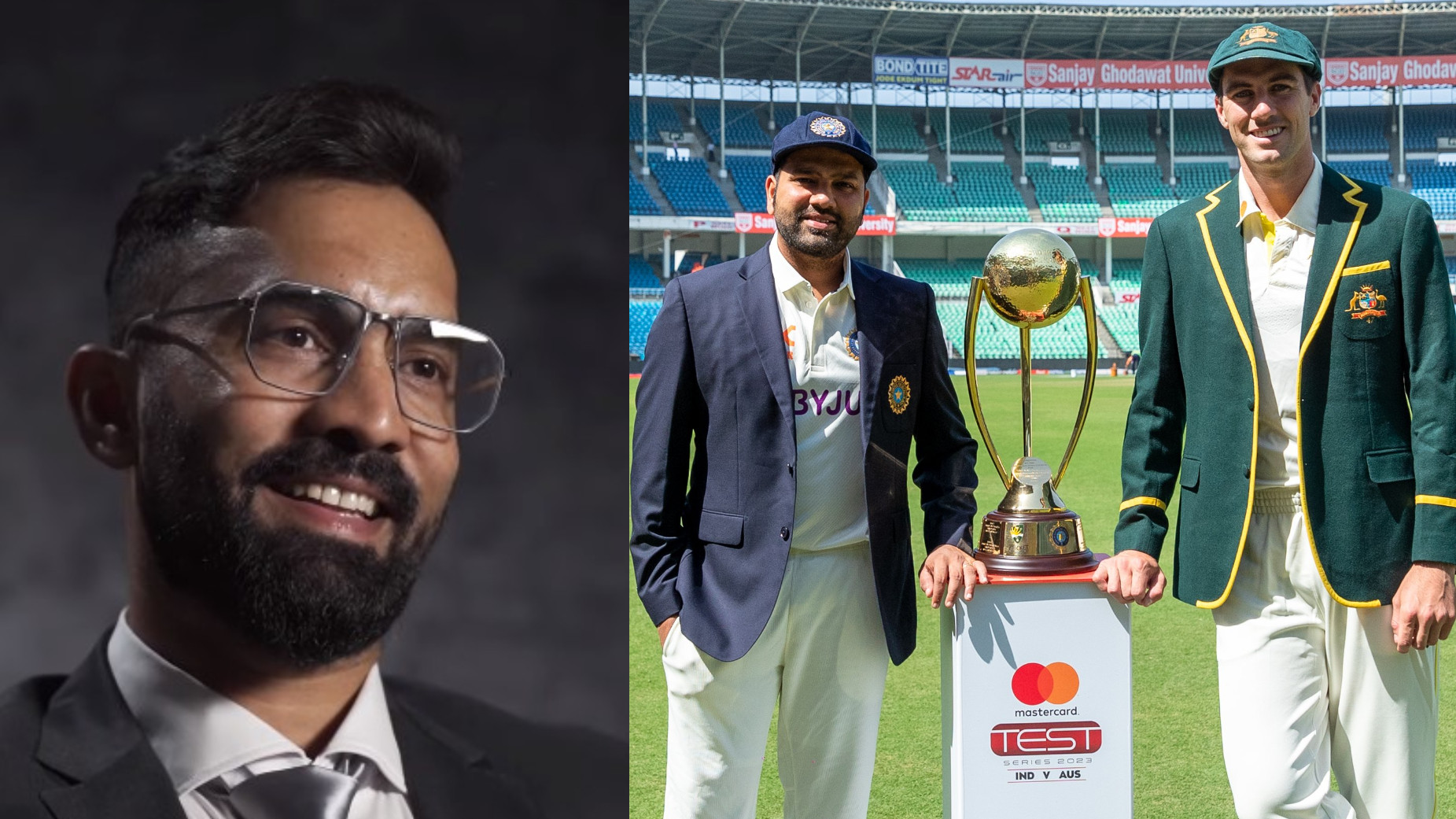 IND v AUS 2023: Dinesh Karthik reveals his India XI for 1st Test; leaves out Shubman Gill