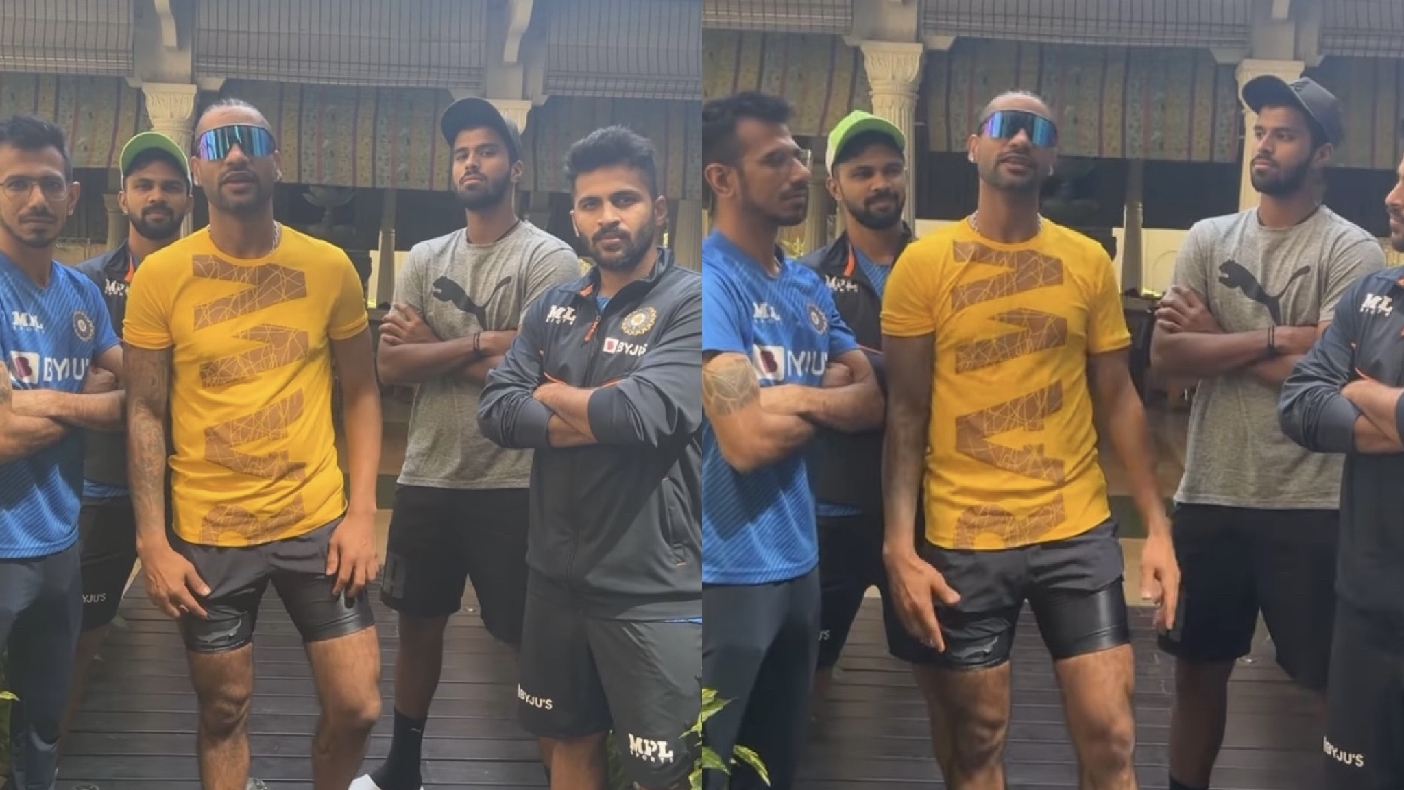 WATCH - Shikhar Dhawan shares a hilarious reel; leaves other players at NCA in splits
