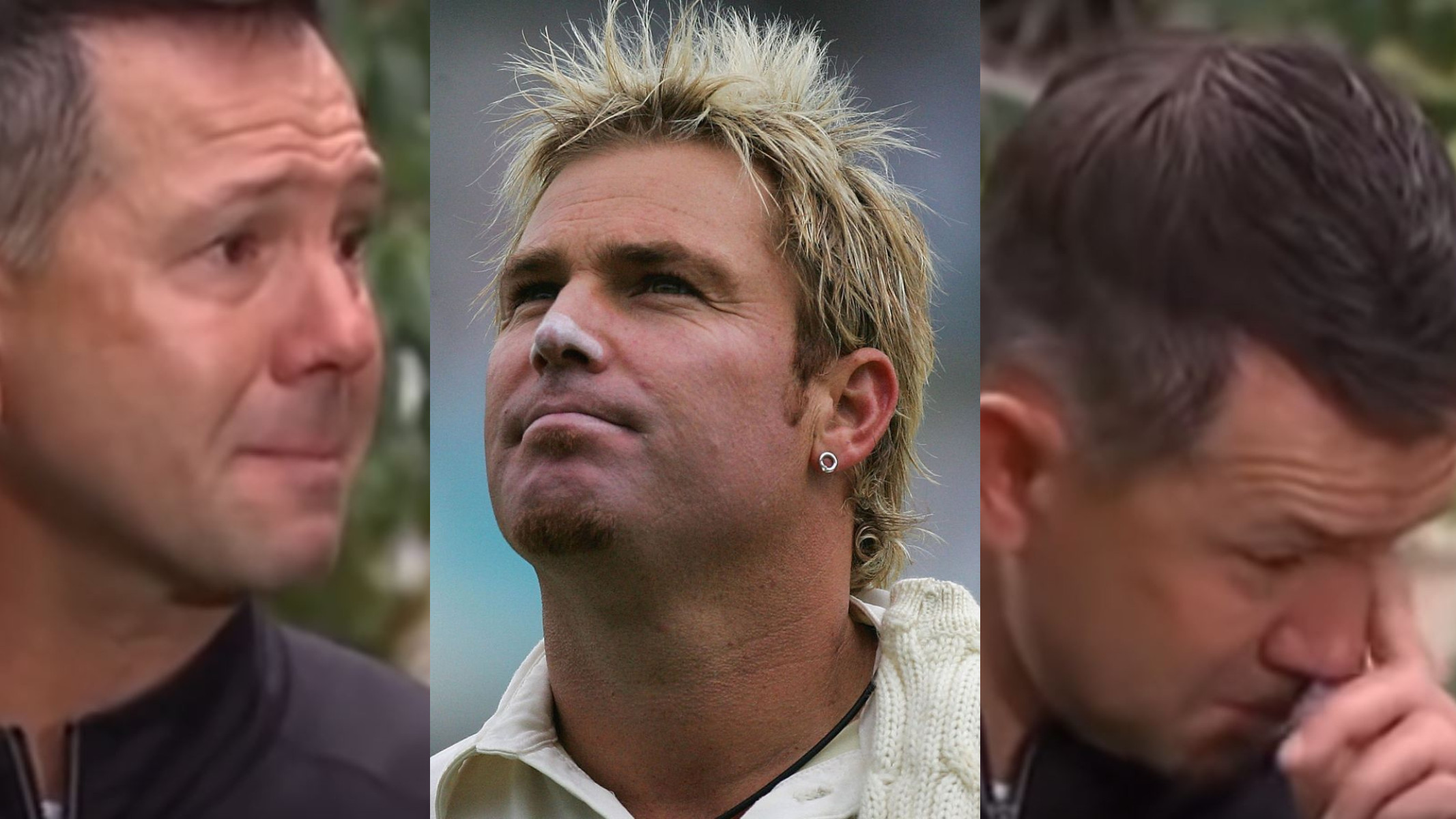 WATCH- Ricky Ponting breaks down in tears while paying an emotional tribute to Shane Warne