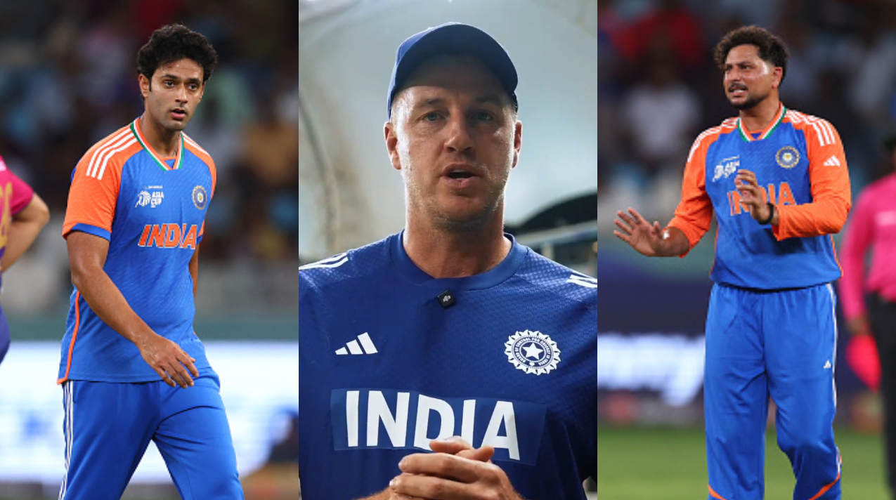 Kuldeep Yadav and Shivam Dube shared 7 wickets as UAE folded for 57 runs | Getty/BCCI