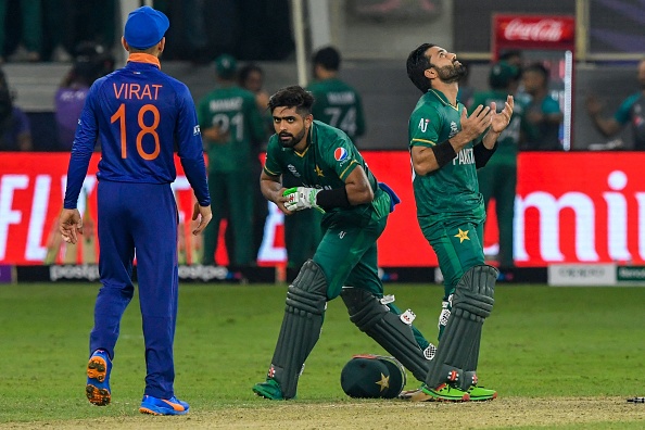 Pakistan defeated India for the 1st time in a world cup match | Getty