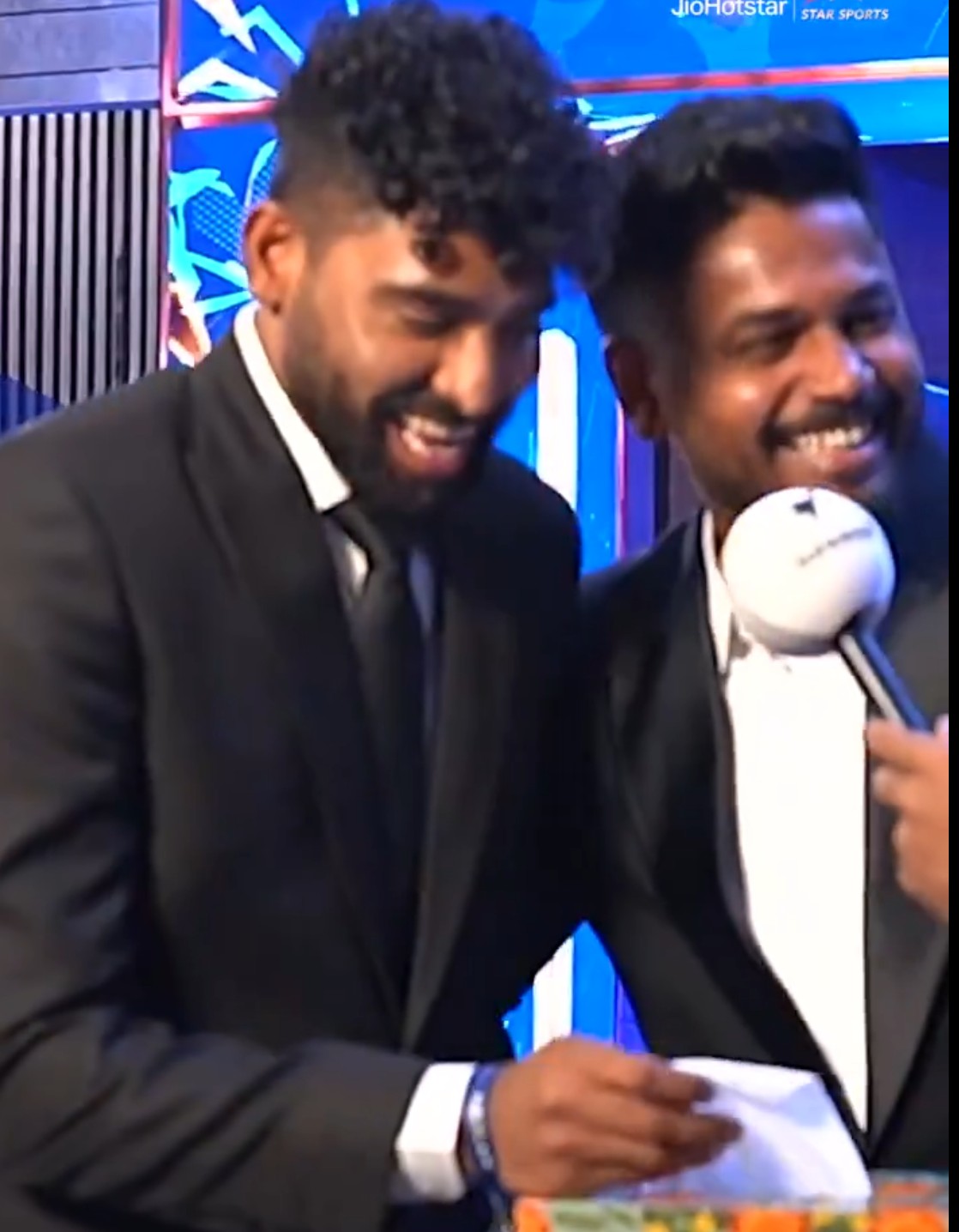 Mohammed Siraj and Sanju Samson | Star Sports X