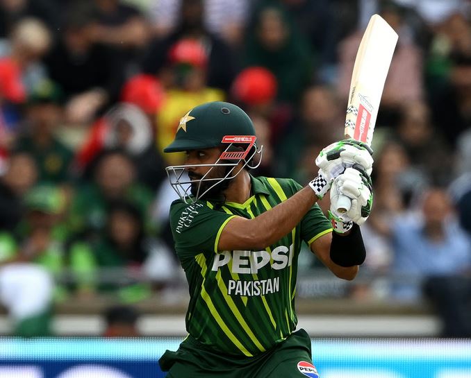 Babar Azam made 32 off 26 balls in Pakistan's defeat. | Getty