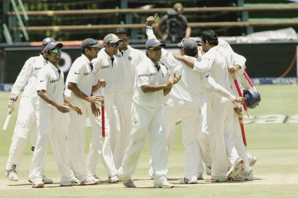 Rahul Dravid captained India to their 1st ever Test win in South Africa | Getty