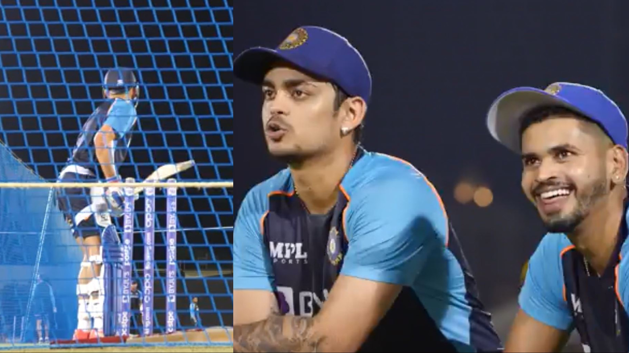 T20 World Cup 2021: WATCH- Shreyas Iyer and Ishan Kishan mesmerized by Virat Kohli’s batting in nets