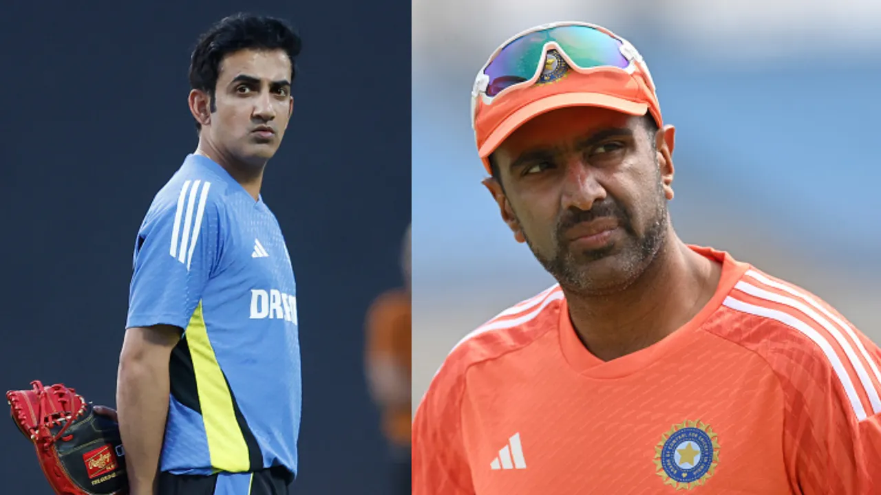 R Ashwin and Gautam Gambhir | X