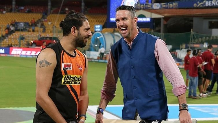 Yuvraj posts a hilarious birthday wish for Pietersen; refers to a decade old banter