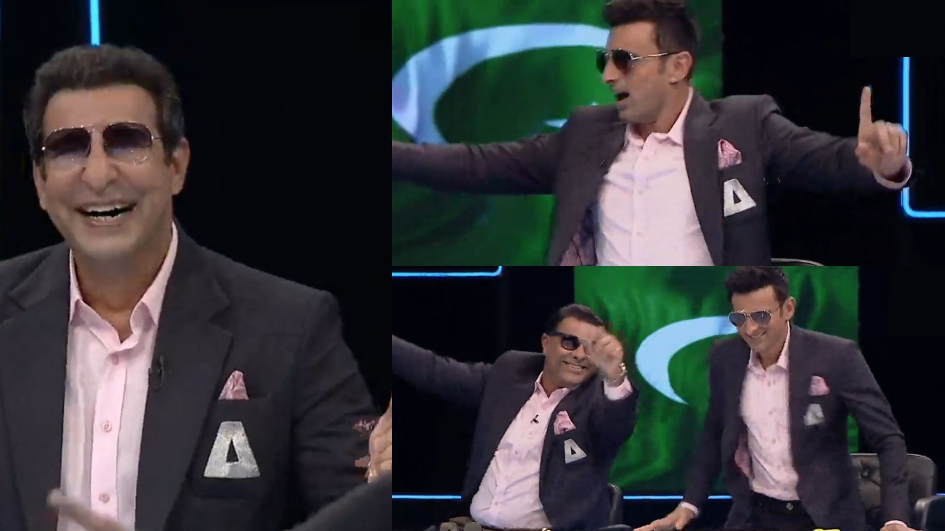 T20 World Cup 2022: WATCH- Wasim, Waqar and Shoaib Malik dance to celebrate Pakistan's semi-final win