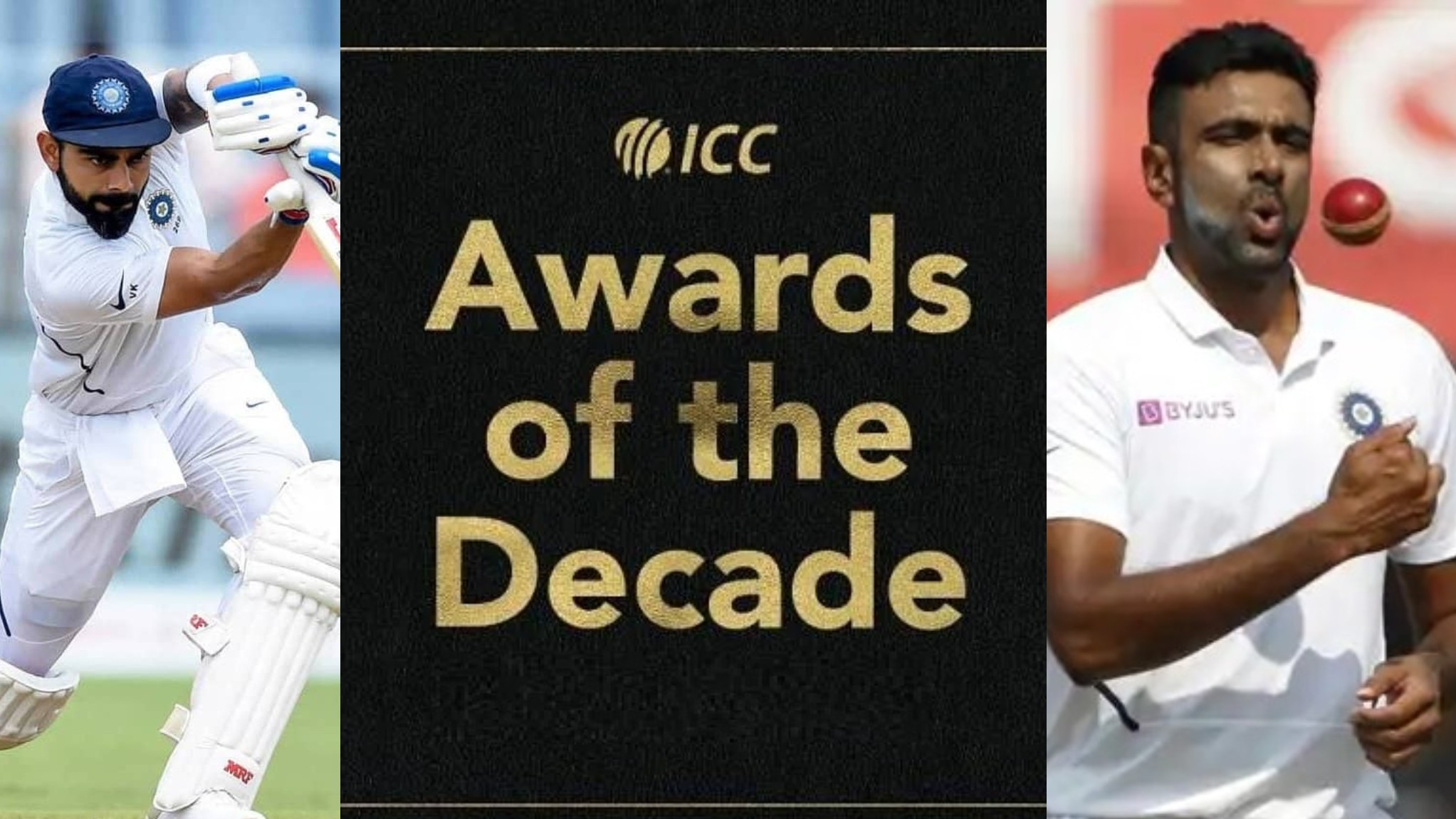 Virat Kohli and R Ashwin nominated for ICC Player of the Decade award