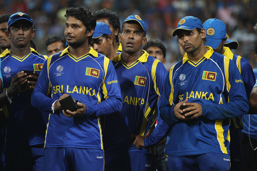 Sri Lanka lost the World Cup 2011 by 6 wickets to India | AFP