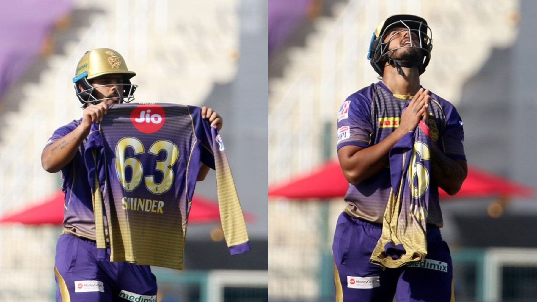 IPL 2020: WATCH- Nitish Rana pays tribute to late father-in-law with a special KKR jersey