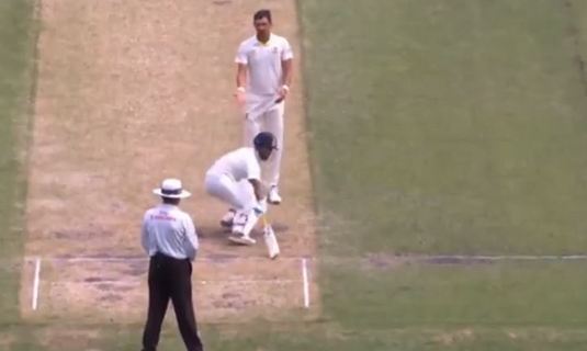 Mitchell Starc was not happy with Pant running on the pitch 