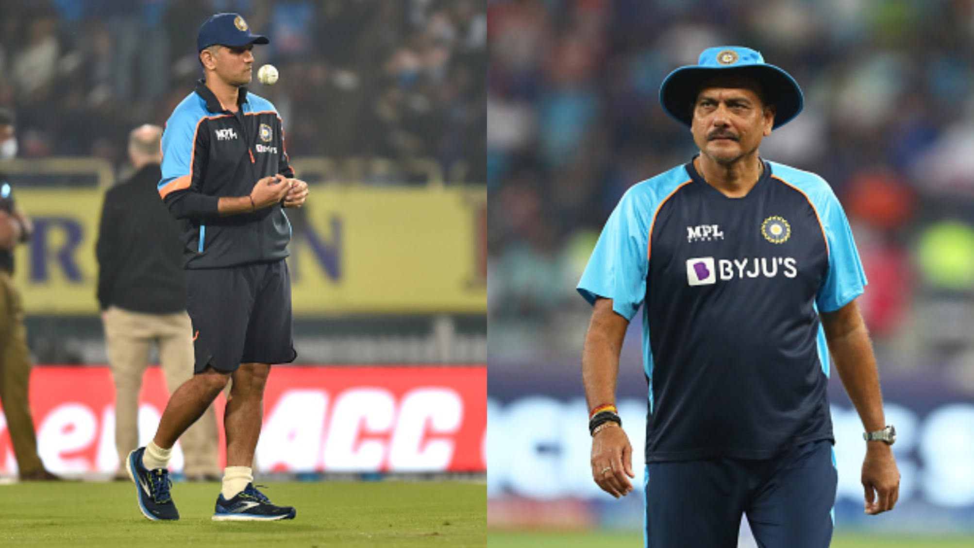 Ravi Shastri advices Indian team coach Rahul Dravid to not stick with same players for too long