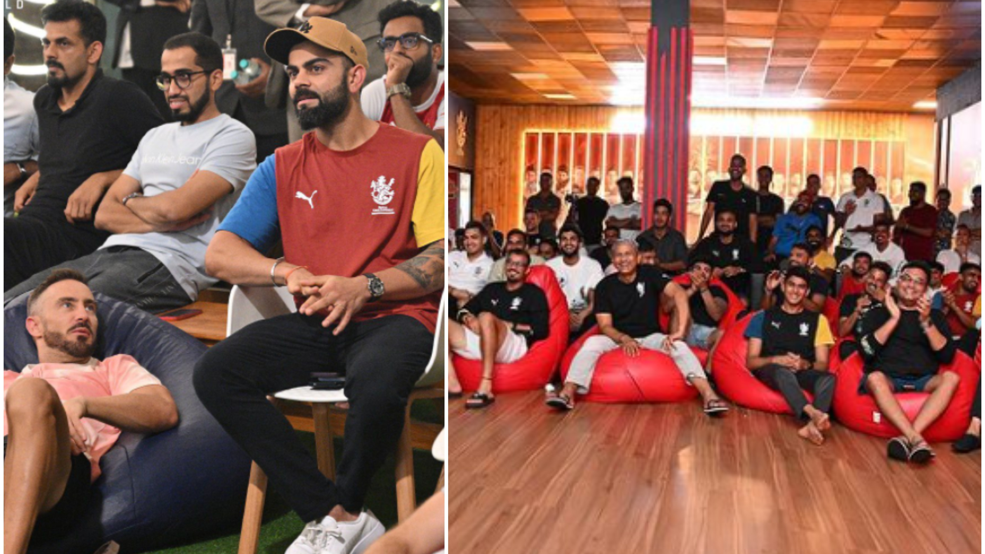 IPL 2022: See Pics – ‘No prizes for guessing who we’re supporting’, RCB squad keenly watching MI-DC clash