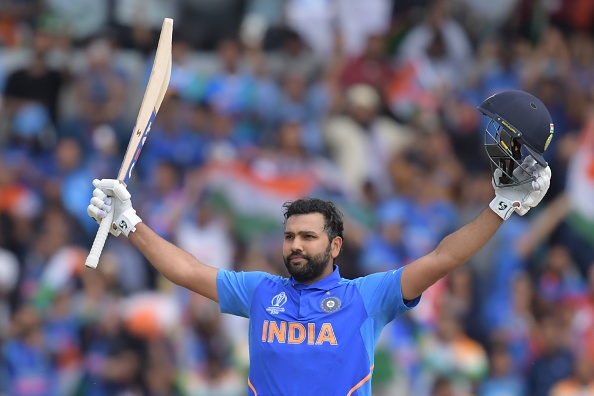 Rohit Sharma broke the record of most centuries in a single World Cup in England | Getty