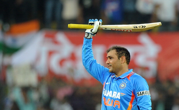 Virender Sehwag's 219 remains the highest score by a captain in ODI cricket | Getty