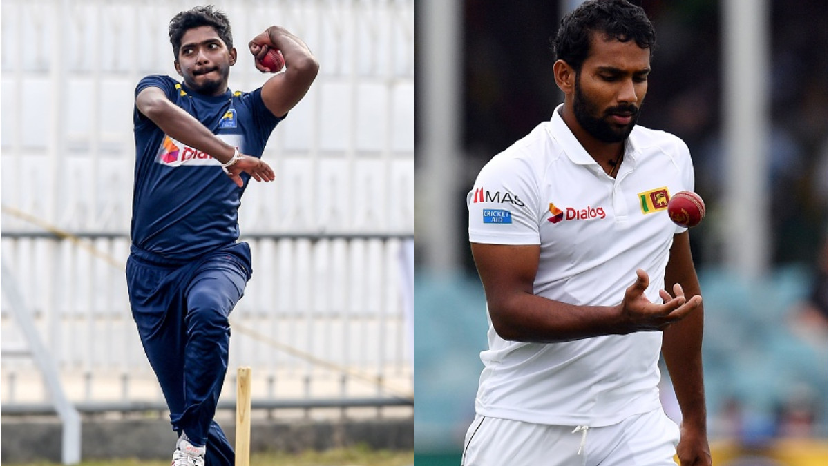 SL v BAN 2021: Lakshan Sandakan, Chamika Karunaratne join Sri Lanka squad for final Test 