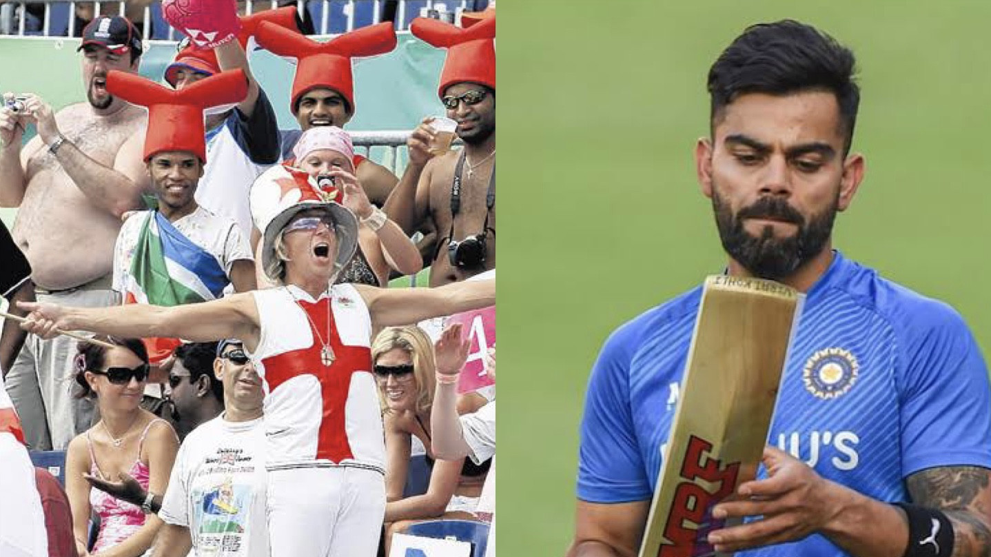 Twitterati slam Barmy Army for taking a jibe at Virat Kohli over his century drought 