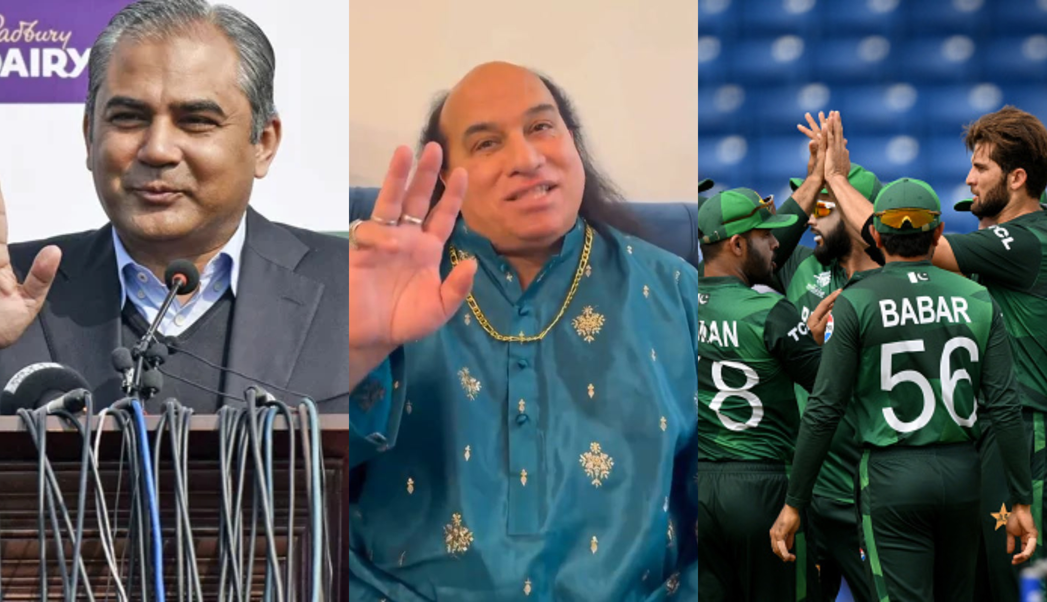 Chahat Fateh Ali Khan wants to take over PCB from Mohsin Naqvi | X