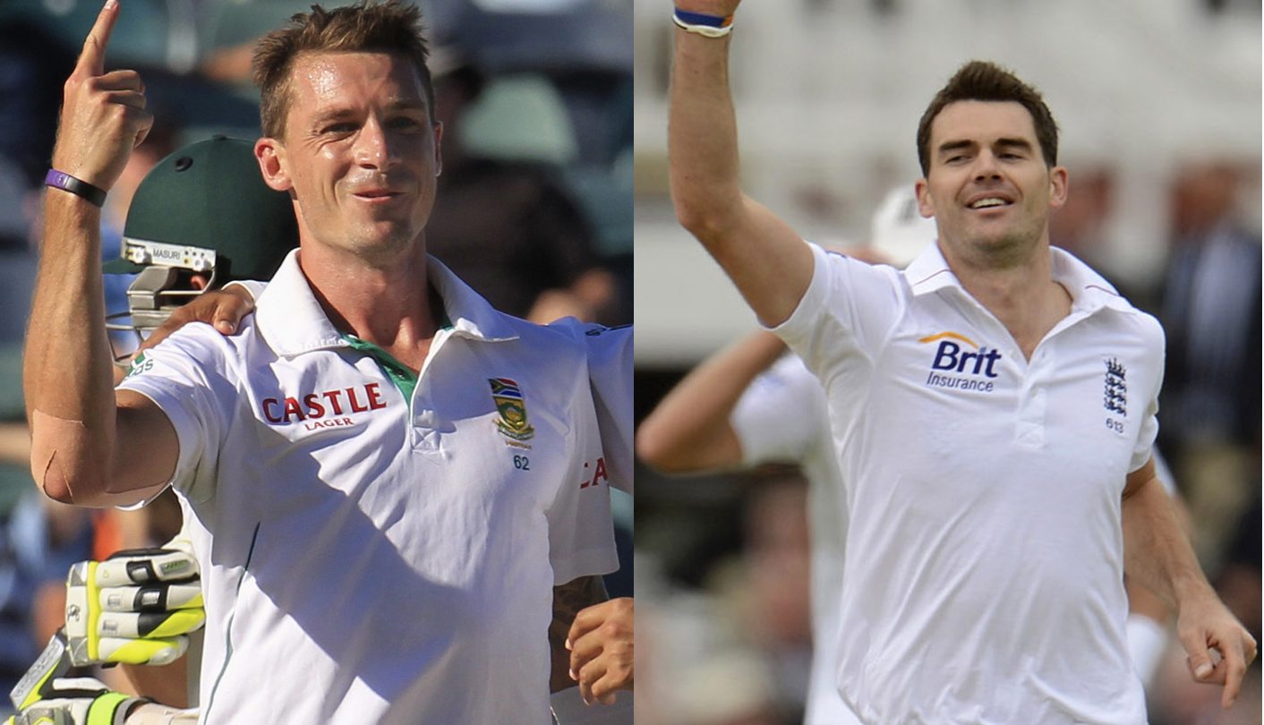 Dale Steyn and James Anderson | Getty