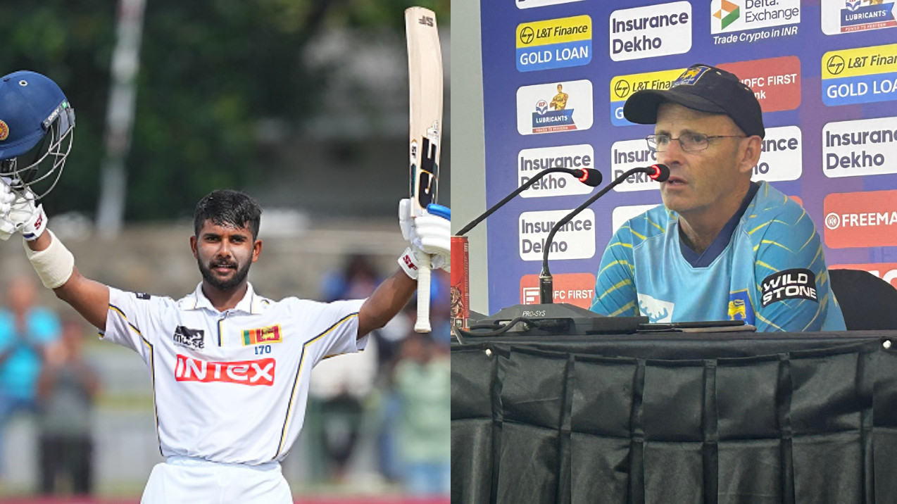 SL v IND 2026: “I love the way he plays Test cricket”- SL coach Gary Kirsten praises Sonal Dinusha after his twin tons in Colombo Test
