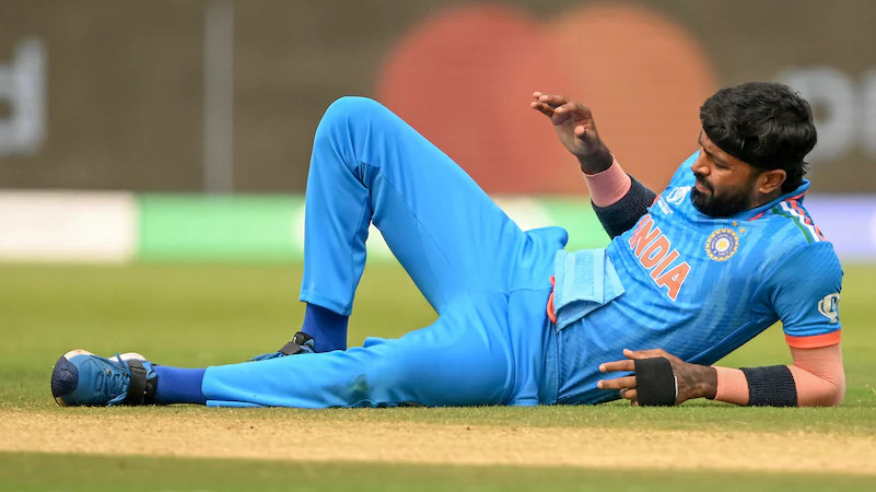 “Had to remove blood from my ankle”- Hardik Pandya on his injury in ICC World Cup 2023