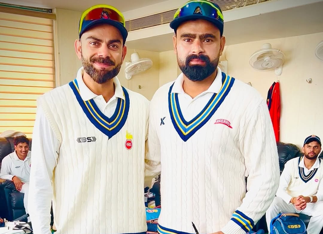 Virat Kohli with Himanshu Sangwan | Instagram