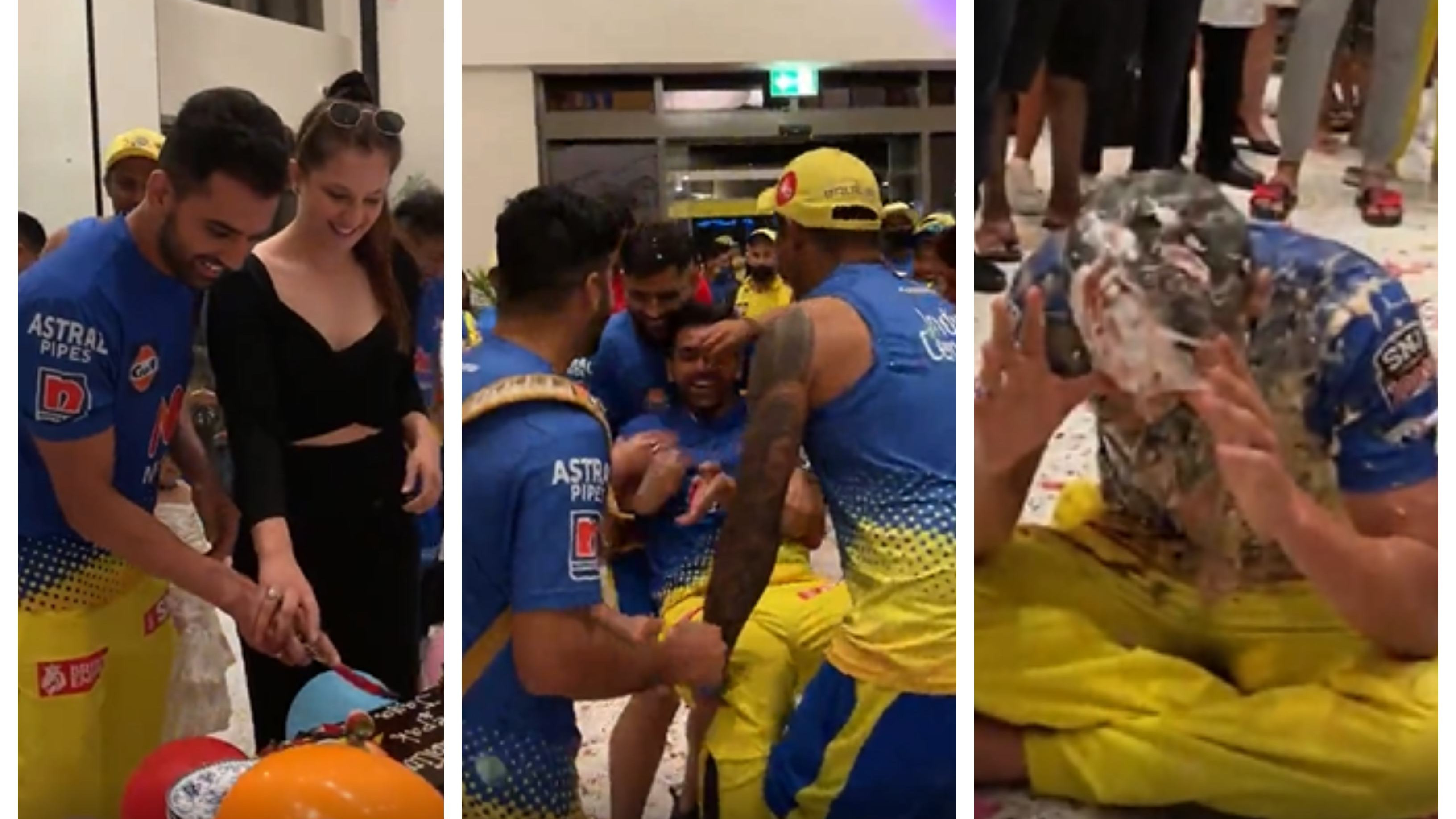 IPL 2021: WATCH – Deepak Chahar and his girlfriend receive grand welcome in hotel after marriage proposal