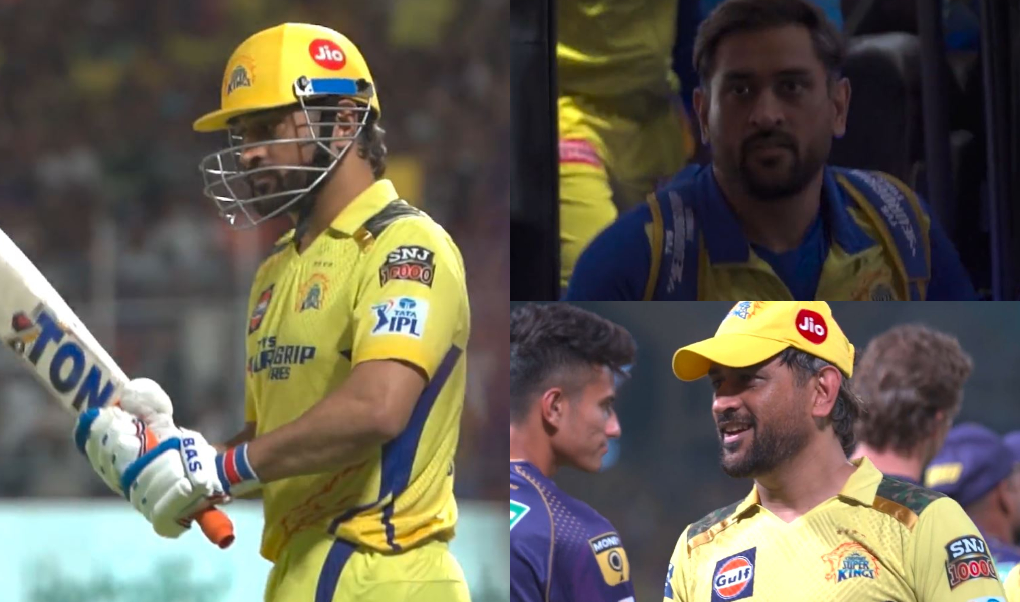 Eden Gardens turned yellow with CSK fans turning out in huge numbers to see MS Dhoni | Twitter