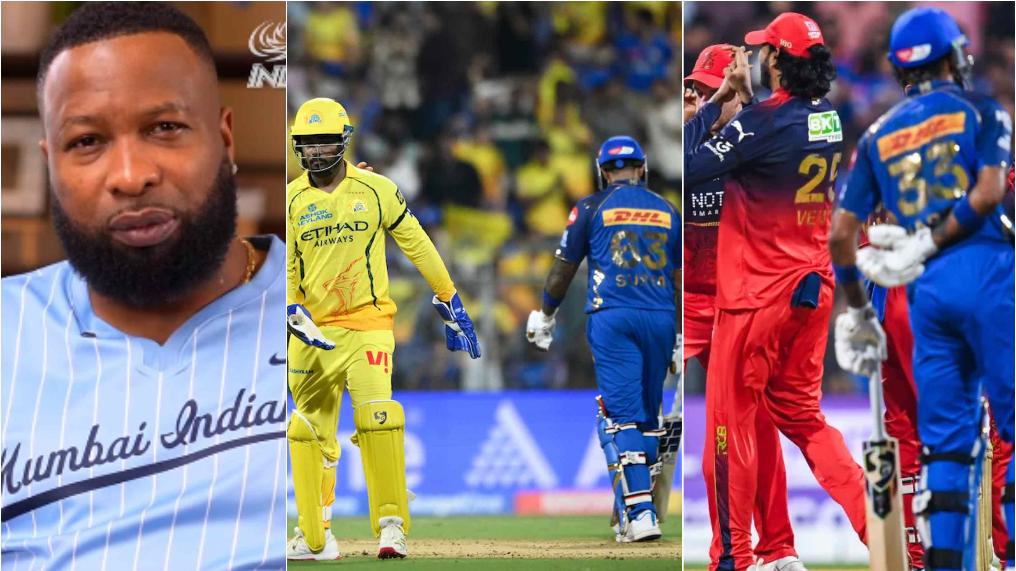 WATCH: “Blue flag flying,” MI head coach Kieron Pollard says he doesn’t want to see rival team colours at Wankhede Stadium