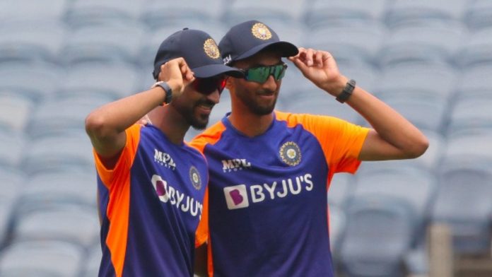 Prasidh Krishna and Krunal Pandya recived ODI debut caps | BCCI