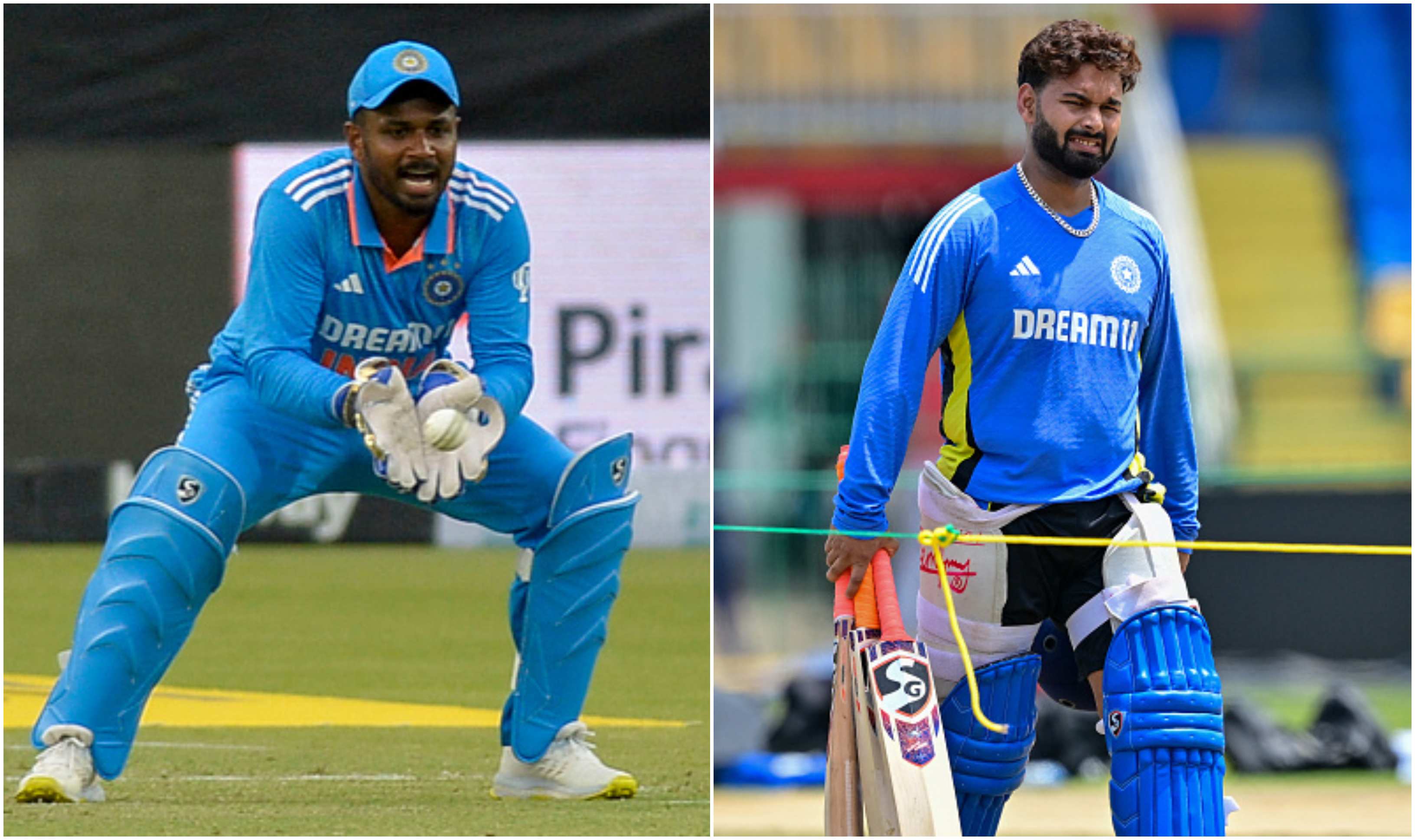 Sanju Samson and Rishabh Pant | Getty