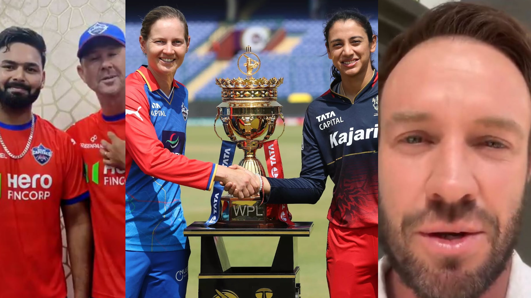 WPL 2024: WATCH- AB de Villiers wishes luck to RCB before final; Rishabh Pant, Ricky Ponting urge DC to bring it home
