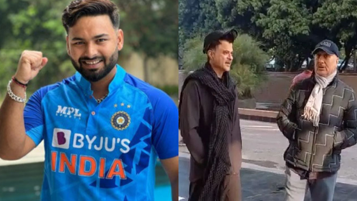 Anil Kapoor and Anupam Kher visit Rishabh Pant at the Dehradun hospital