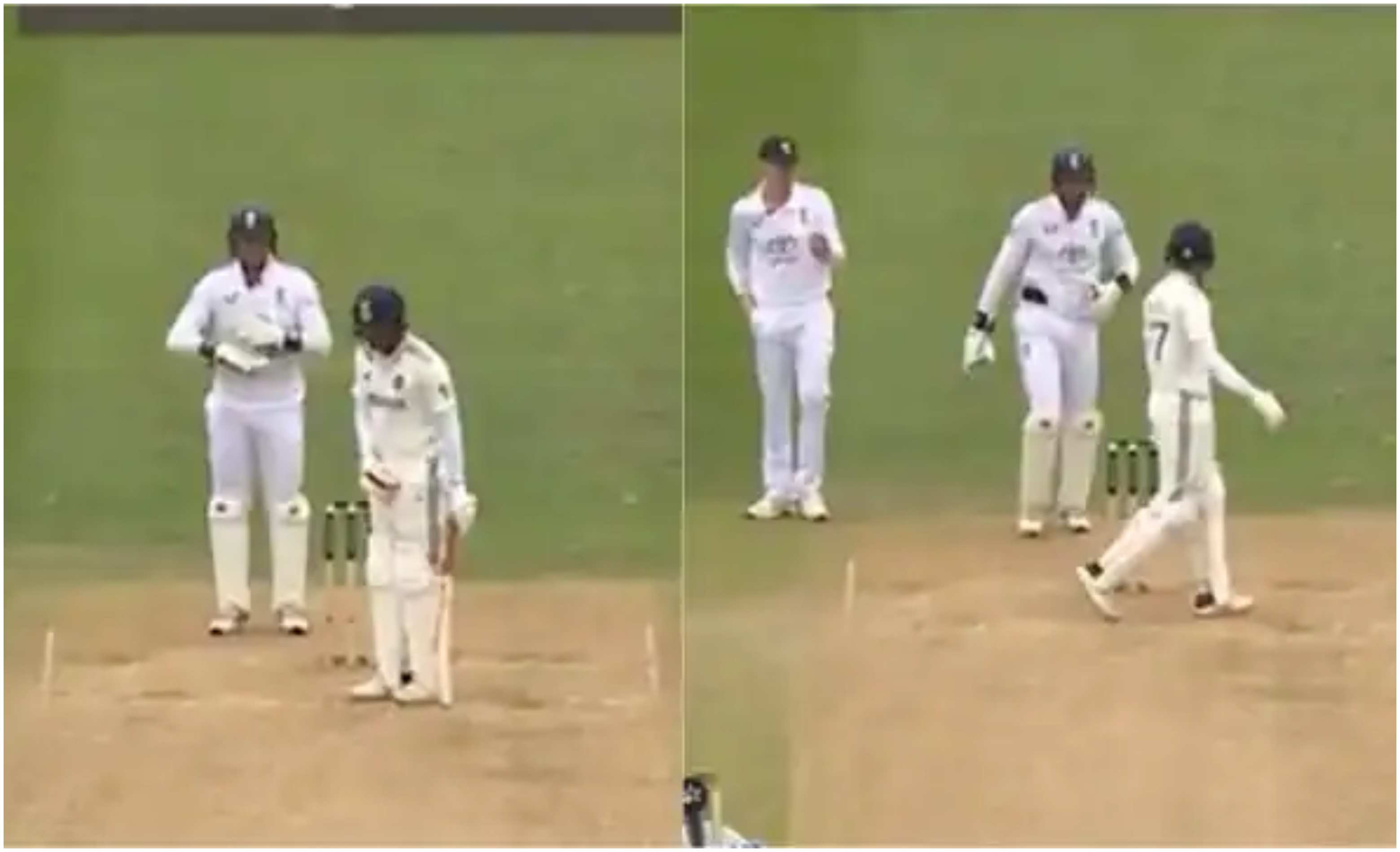 Shubman Gill and Harry Brook | Screengrab