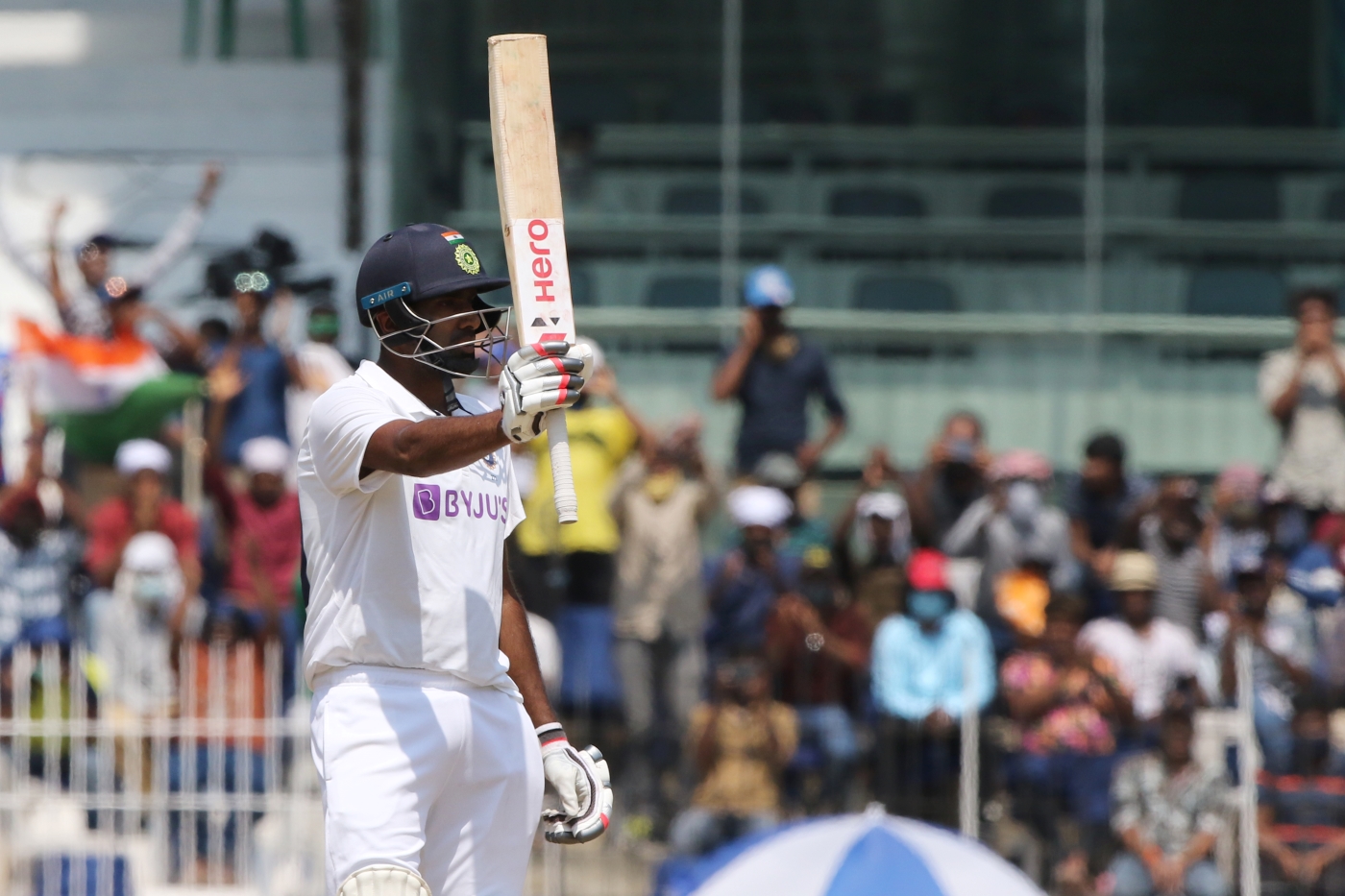 Ravichandran Ashwin enroute his Test century | BCCI