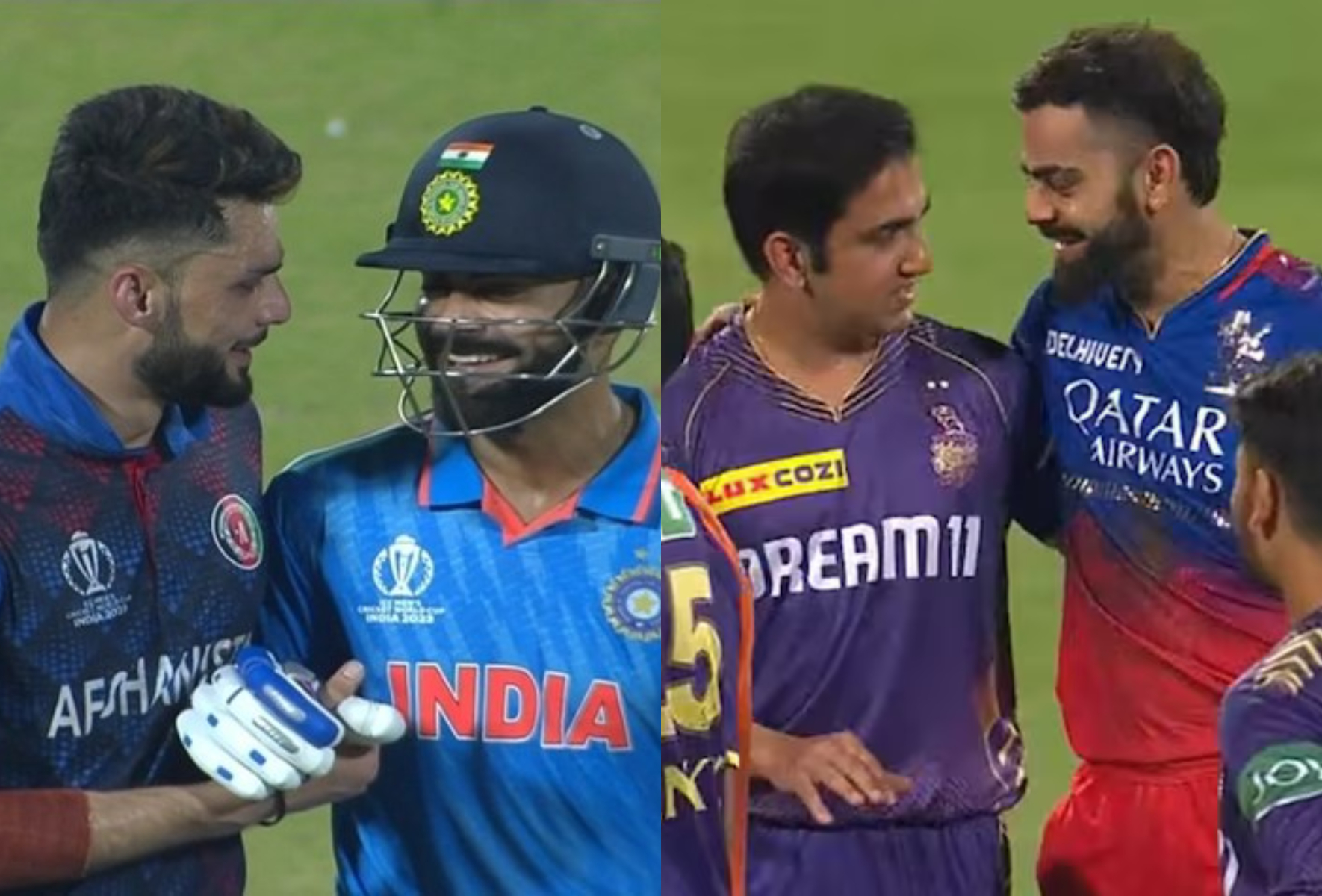 Virat Kohli buried the hatchet with Naveen Ul Haq and Gautam Gambhir | X