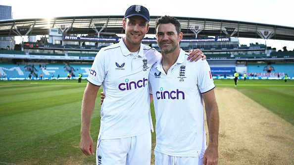 “He considered it last summer,” James Anderson says he wasn’t surprised by Stuart Broad’s retirement decision