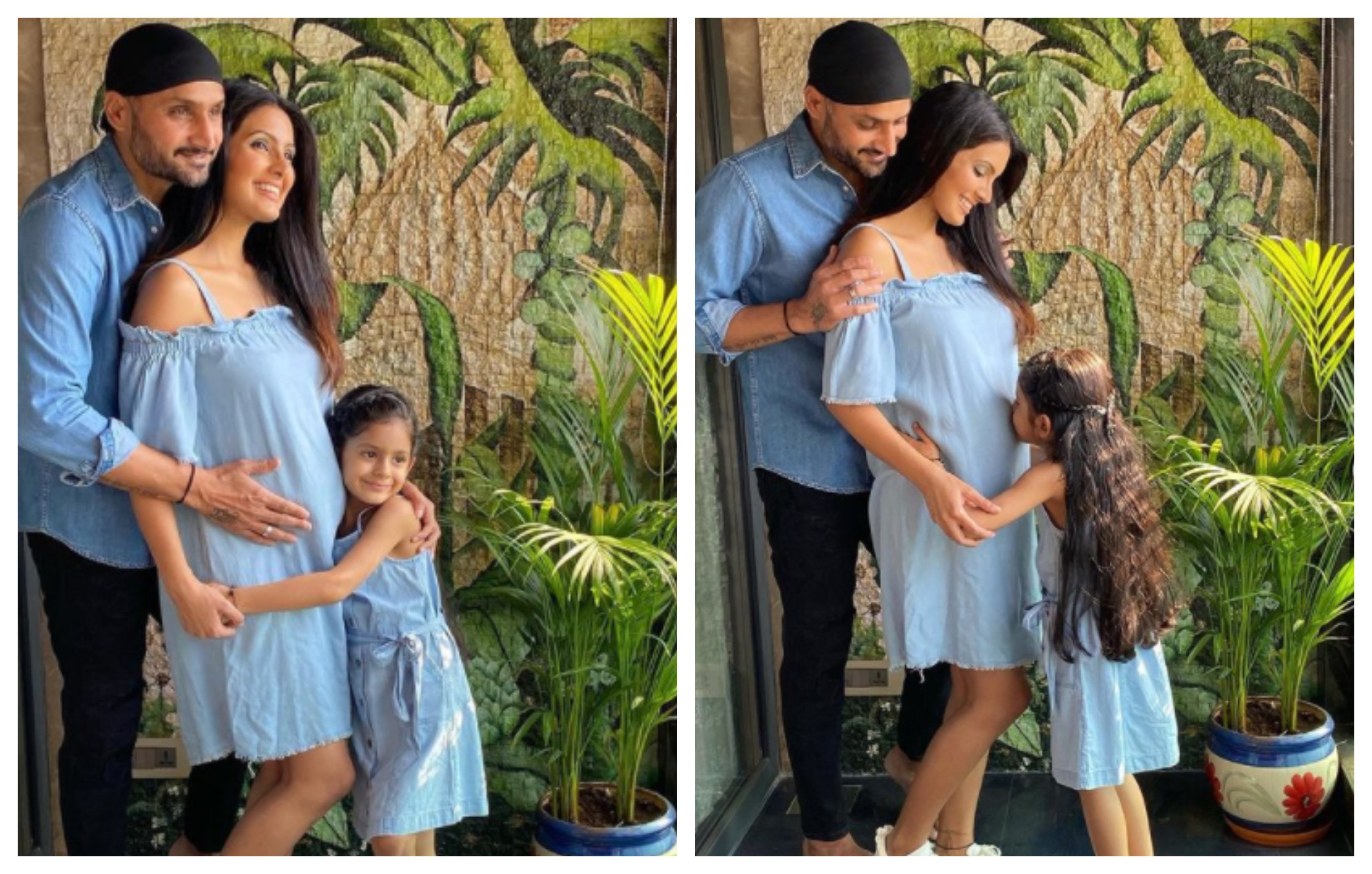 Harbhajan Singh with his family | Instagram