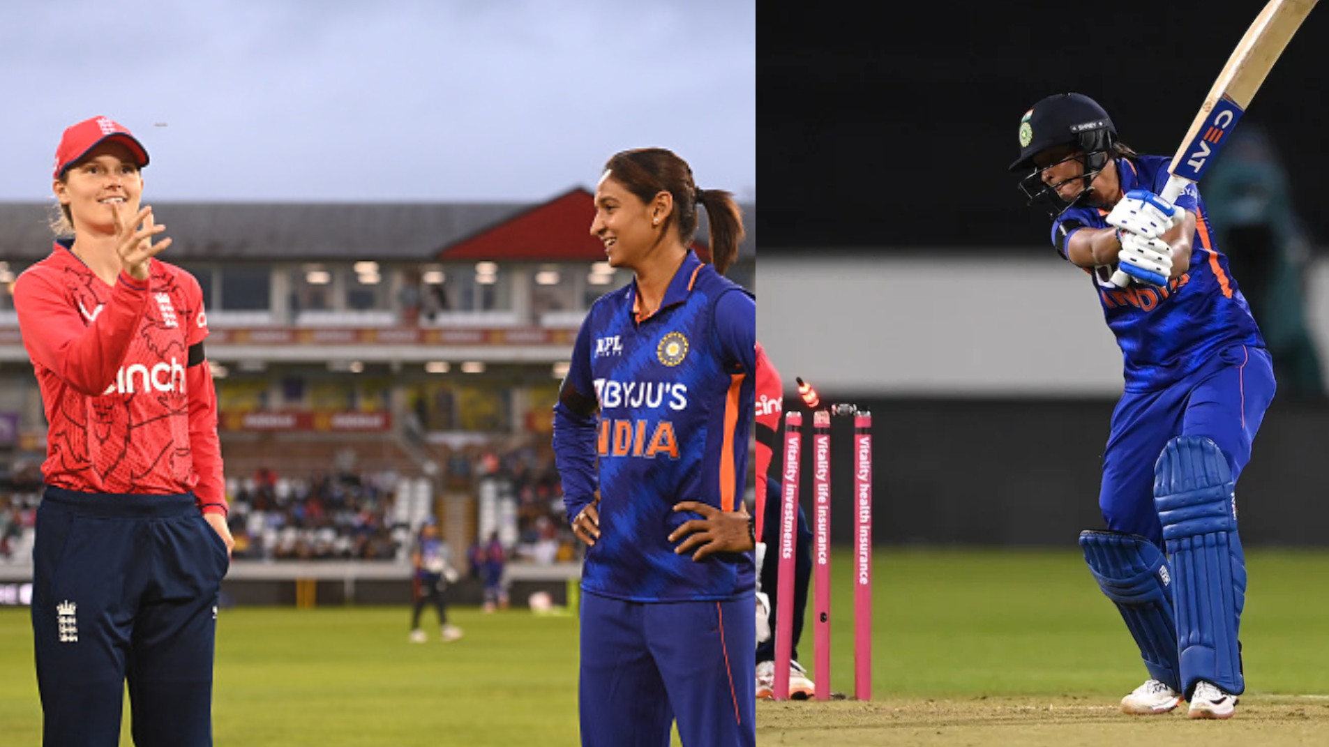 ENGW v INDW 2022: Harmanpreet Kaur says India played 'forcefully' in wet conditions that were 'not 100%'