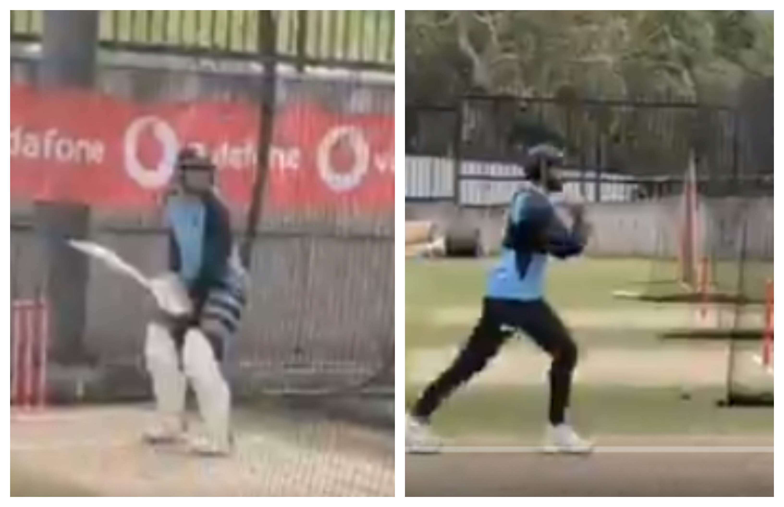 Gill and Jadeja sweat it out at the nets | Screengrab