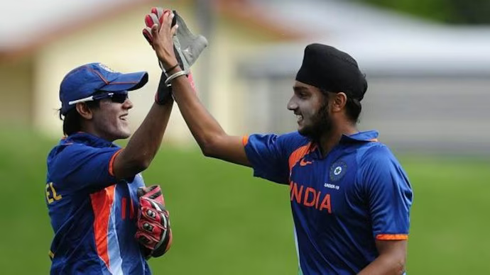 Smit Patel and Harmeet Singh for India in 2012 U19 World Cup | X