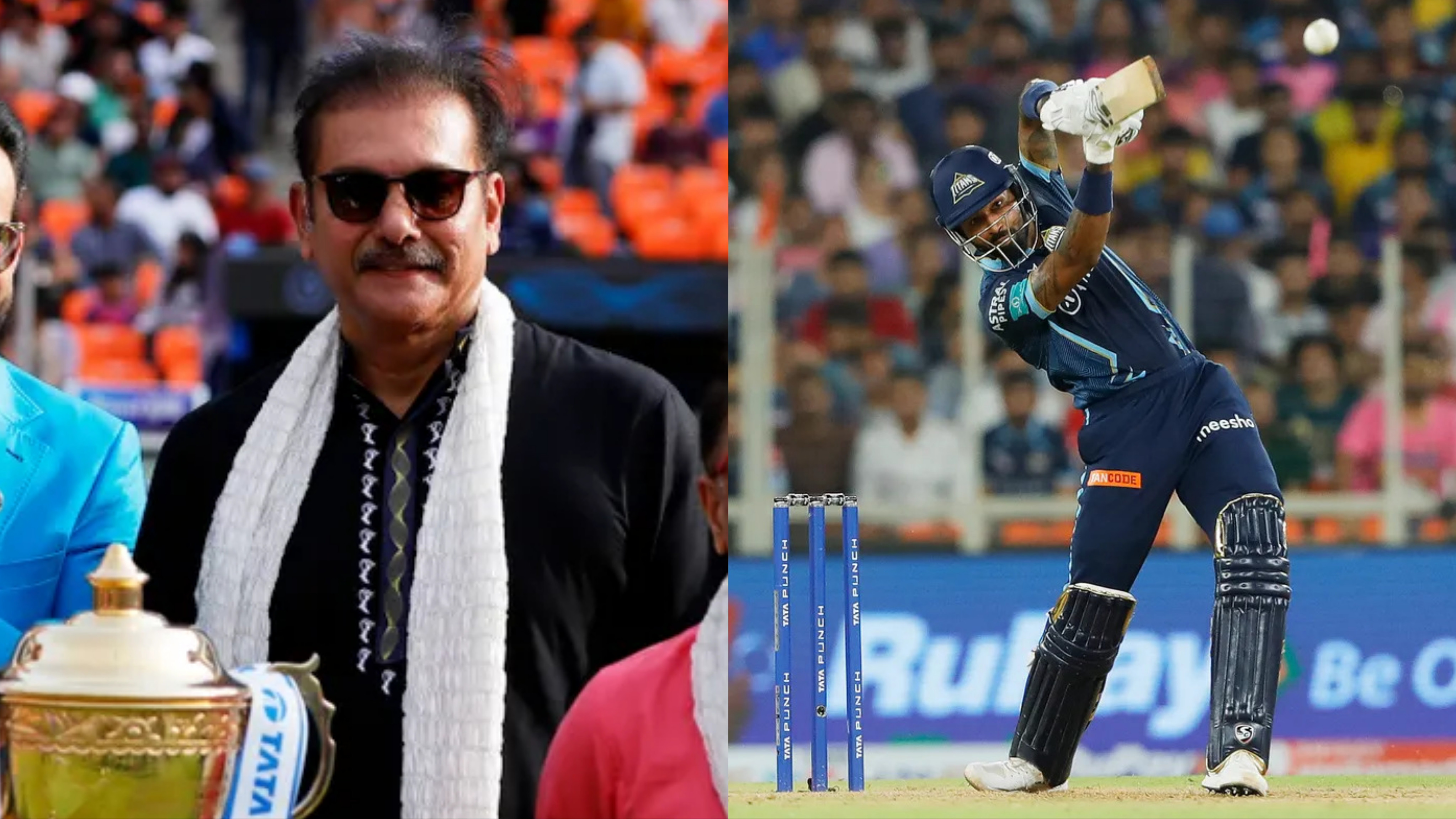 IPL 2022: 'Top-class captaincy, top-class bowling'- Ravi Shastri lauds GT skipper Hardik Pandya
