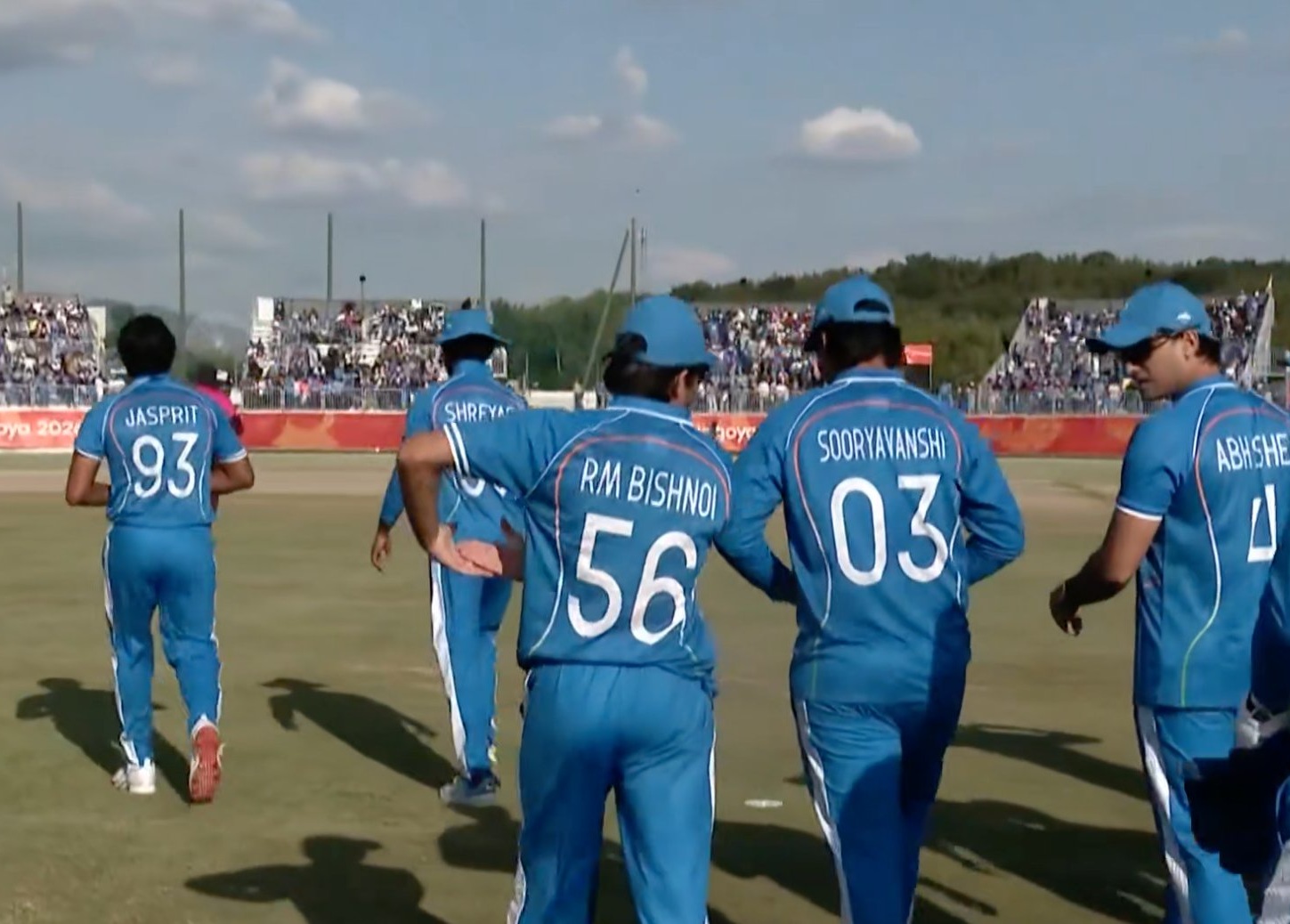Bishnoi and Sooryavanshi mocked Saim Ayub for his celebration  | X