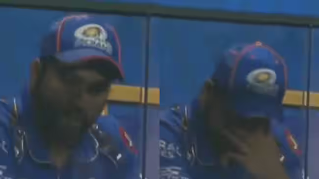IPL 2024: WATCH- Visuals of Rohit Sharma shedding tears in MI dressing room go viral; Fans react