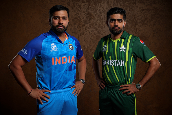 Rohit Sharma and Babar Azam | Getty