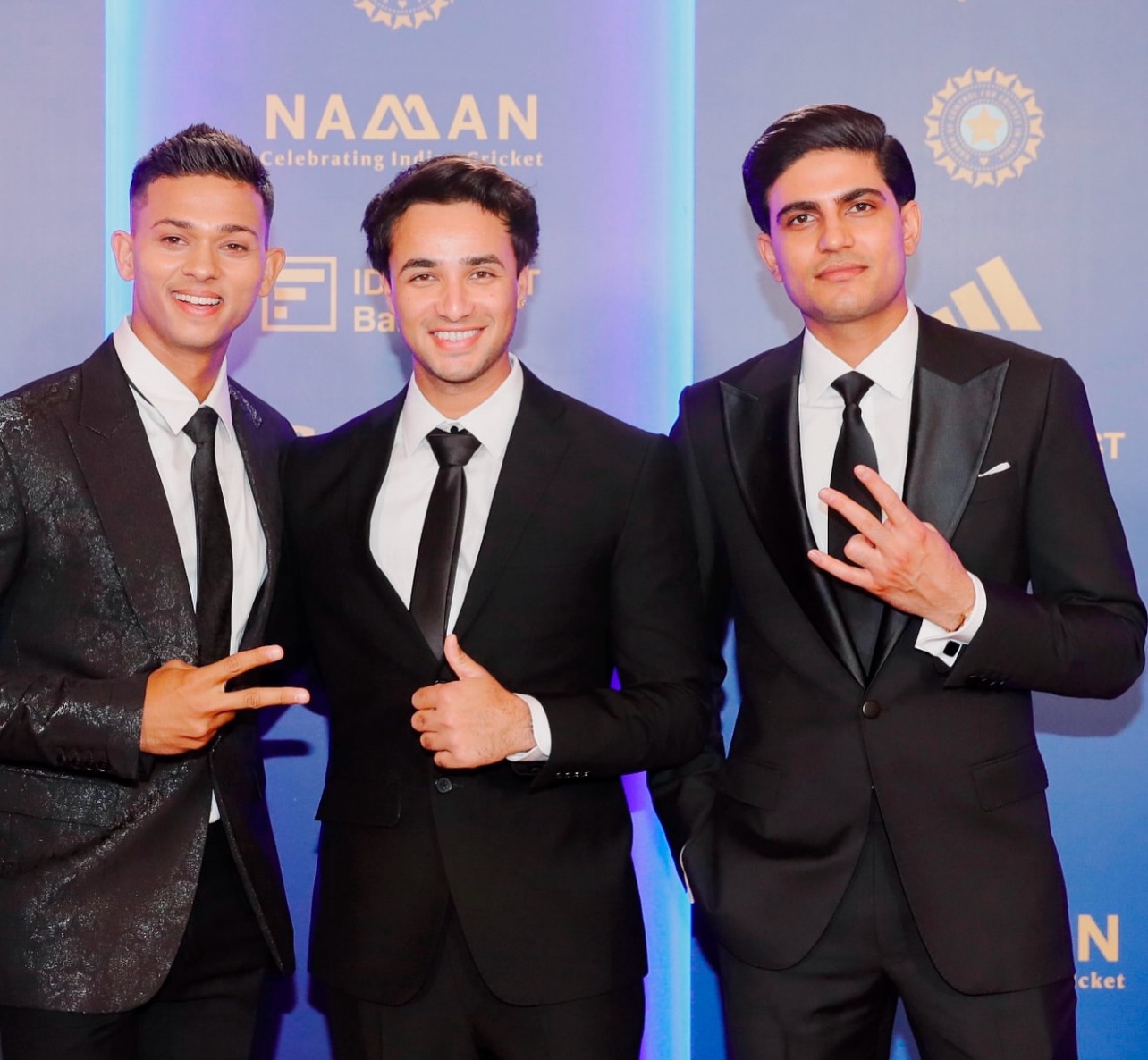 Shubman Gill with Abhishek Sharma and Yashasvi Jaiswal | Instagram